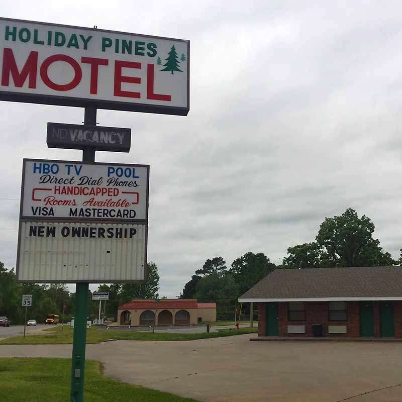 Holiday Pines Motel Jay Buitenkant foto